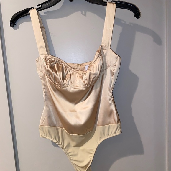 DANIELLE BERNSTEIN Tops - NWT Danielle Bernstein WEWOREWHAT bustier bodysuit
